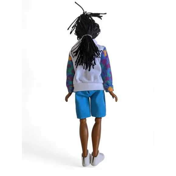 Pre-owned Fresh Squad Kahlil Doll with Braids African American Doll - Picture 2 of 4